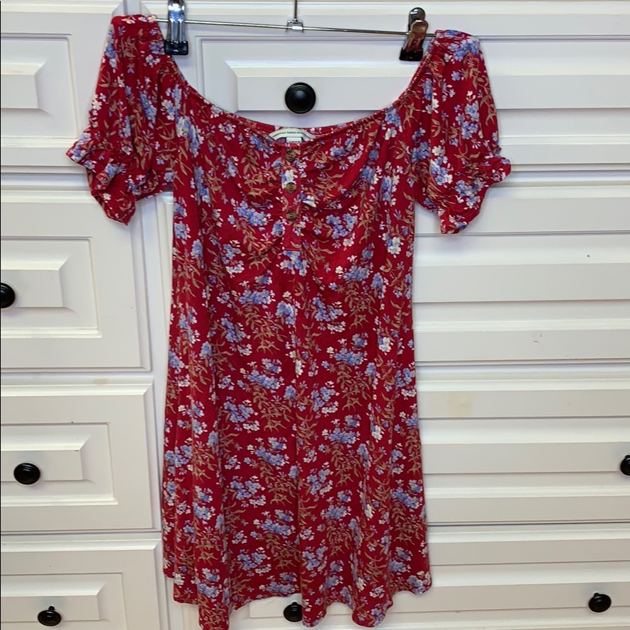 American Eagle Off The Shoulder Floral Dress